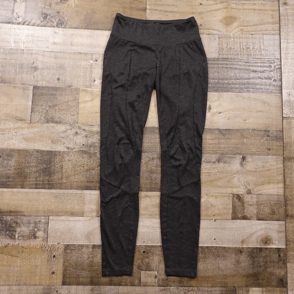 Prana Mid Rise Leggings Women’s Small Charcoal Gray Yoga Athletic